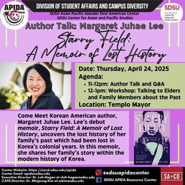 Author Talk: Margaret Juhae Lee